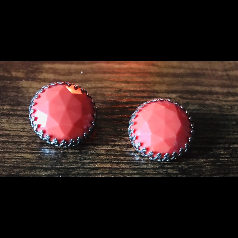 Vintage Coral Earrings